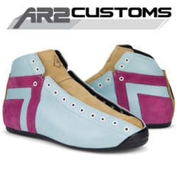 AR2 Baby Blue Tan Fuchsia